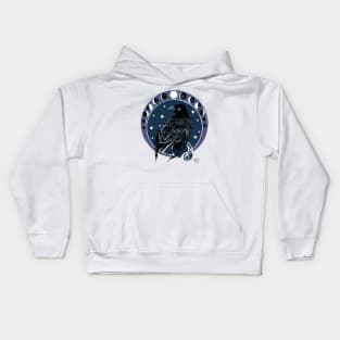 Raven Moon Kids Hoodie